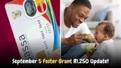 Rejoice Foster Parents: R1,250 SASSA Grant Set to Arrive on September 5