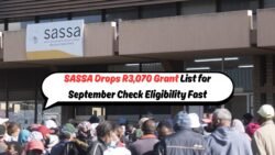 SASSA’s R3,070 September Grant List Released – See If You’re Eligible Online Now