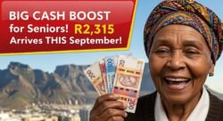 Old Age Grant Holders Receive R2,315 This September – Dates Confirmed by SASSA