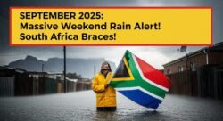 September 2025 Heavy Rain โ Weekend Weather Alert Issued Across South African Provinces